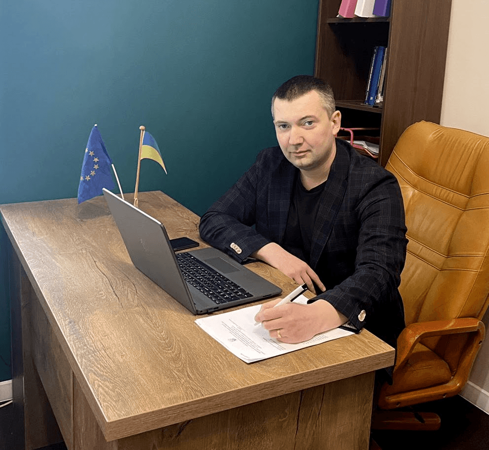 Фото адвоката Тараса Филипіва у Львові